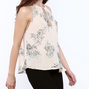 Lush Flowy Floral Top